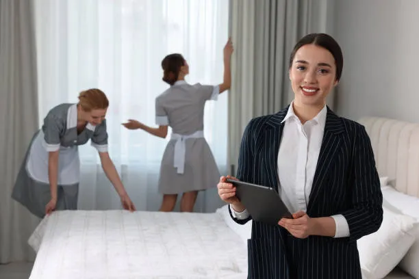 Representación de como se va llevando la gestión hotelera gracias a diferentes aplicaciones que se da gracias a software.