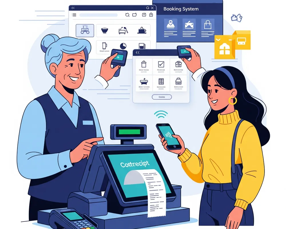 Ejemplo de software punto de venta en hoteles, uno de los tipos de software hoteleros diseñados para gestionar ventas en restaurante, bar y spa
