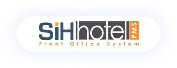 Logo de SiHotel PMS con ERP para hoteles eficiente